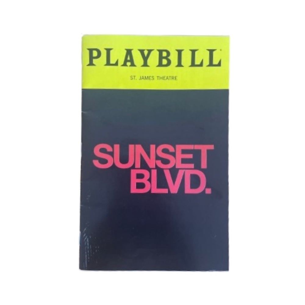 Sunset Blvd. Theatre Program